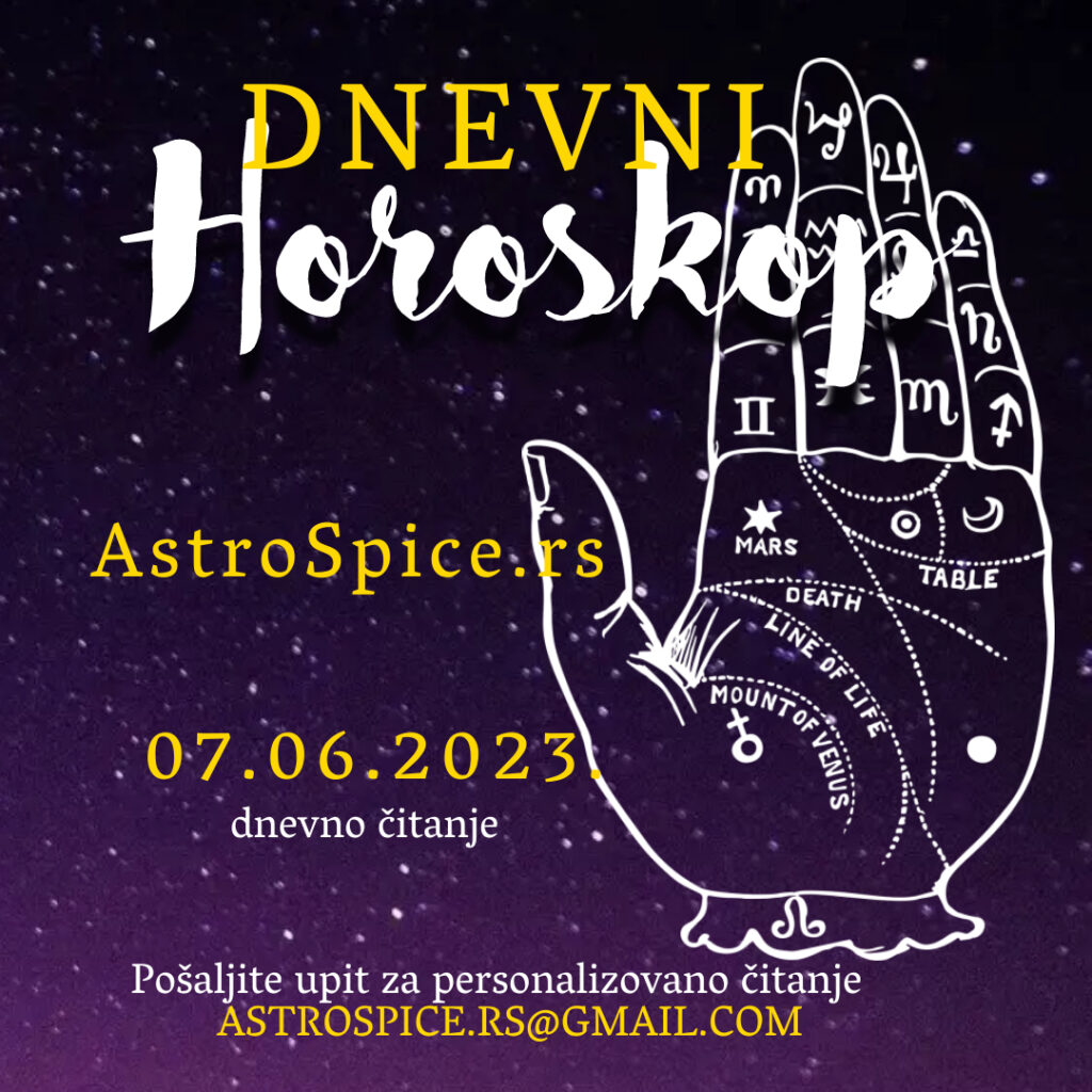 Dnevni Ljubavni Horoskop 07.06.2023.
